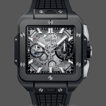 Men's Hublot Square Bang Unico All Black 821.CI.0170.RX 42mm Black