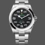 Men's Rolex Air-King 40mm Men's-116900-Stainless Steel-Black Arabic Dial Blue