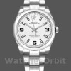 Unisexs Rolex Oyster Perpetual Air-King 34mm Unisex-114200-White Dial-Automatic Automatic:life waterproof, Swiss: 30 meters, TOP: 100 meters Replica Image