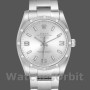 Unisex's Rolex Oyster Perpetual Air‑King 114210-34mm, Silver Dial, Unisex Silver