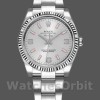 Unisexs Rolex Oyster Perpetual Air-King 34mm Unisex-114234-Automatic-Silver Dial Silver Replica Image