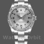 Unisex's Rolex Oyster Perpetual Air-King 34mm Unisex-114234-Silver Dial Silver
