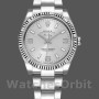 Unisex's Rolex Oyster Perpetual Air-King 34mm Unisex-114234-Silver Dial Silver