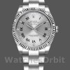 Men's Rolex Oyster Perpetual Air‑King-114234, 41mm, Silver Roman Diamond Dial, Silver