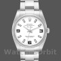 Unisex's Rolex Oyster Perpetual Air‑King-114234, 34mm, White Arabic Dial, Unisex White