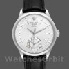 Mens Rolex Cellini Dual Time 39mm Mens-50529-Silver Dial Silver Replica Image