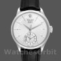 Men's Rolex Cellini Dual Time 39mm Men's-50529-Silver Dial Silver