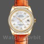 Unisex's Rolex Datejust 36mm Unisex-116188-Mother of Pearl-Diamond MOP