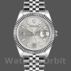 Unisexs Rolex Datejust 36mm Unisex-116234-0159-Rhodium Wave-Diamond Dial Rhodium Wave Diamond Replica Image