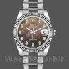 Unisexs Rolex Datejust 36mm Unisex-116234-Black MOP-Diamond Dial-Automatic Black MOP Diamond Replica Image