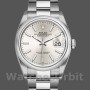 Unisex's Rolex Datejust 36mm Unisex-126200-Stainless Steel-Silver Index Dial Silver