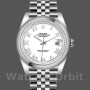 Unisex's Rolex Datejust 36mm Unisex-126200-Stainless Steel-White Roman Dial White
