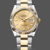 Unisexs Rolex Datejust 36mm Unisex-126233-Champagne Index Dial Champagne Replica Image