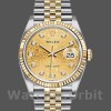 Unisexs Rolex Datejust 36mm Unisex-126233-Champagne Jubilee Dial-Fluted Bezel Champagne Replica Image