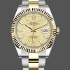 Unisexs Rolex Datejust 36mm Unisex-126233-Champagne Motif Dial Champagne Replica Image