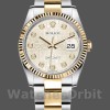 Unisexs Rolex Datejust 36mm Unisex-126233-Silver Jubilee Dial Silver Replica Image