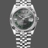 Unisexs Rolex Datejust 36mm Unisex-126234-Slate Grey Wimbledon Dial Grey Replica Image