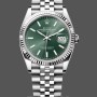 Unisex's Rolex Datejust 36mm Unisex-126234-Stainless Steel-Mint Green Dial Mint Green