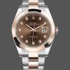 Mens Rolex Datejust 126301-41mm, Chocolate Brown Replica Watch Image