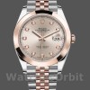 Mens Rolex Datejust 41mm Mens-126301-Rose Gold-Sundust Diamonds Dial Sundust<br /> Replica Image