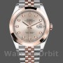 Men's Rolex Datejust 41mm Men's-126301-Rose Gold-Sundust Diamonds Dial Sundust<br />