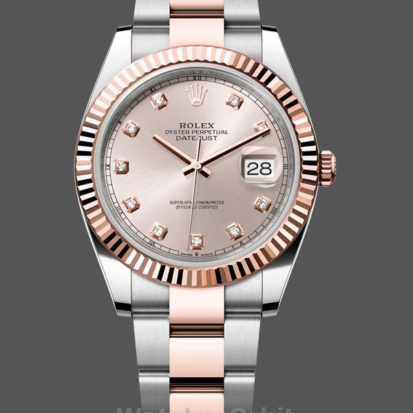 Unisexs Rolex Day Date 36-M128238 0130, Yellow Gold, Automatic, Green Diamond Dial, Green Replica Watch Image