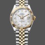 Men's Rolex Datejust 41-126333, Golden Fluted Motif, Champagne Dial Champagne Dial