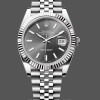 Mens Rolex Datejust-126334 0014, 41mm, Dark Rhodium Grey Dial Replica Watch Image