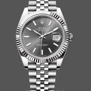 Men's Rolex Datejust-126334 0014, 41mm, Dark Rhodium Grey Dial