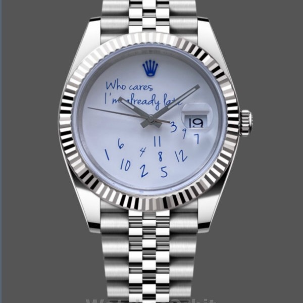 Unisexs Rolex Day Date 36-m128238 0118, Fluted Bezel, Green Ombre Dial, President Bracelet, Green Ombre Dial Replica Watch Image