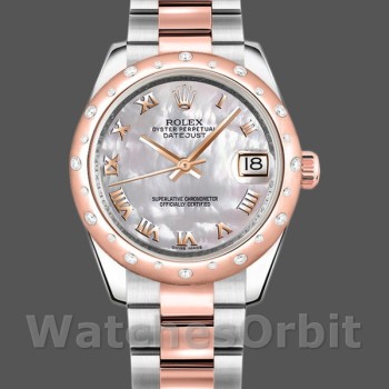 Women's Rolex Datejust 31mm Women's-178341-White Mother‑of‑Pearl Dial MOP