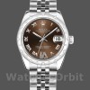 Womens Rolex Datejust 31mm Womens-178344-Bronze Dial-VI Diamonds Bronze Replica Image