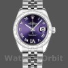 Womens Rolex Datejust 31mm Womens-178344-Purple Dial-VI Diamonds Purple Replica Image