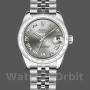 Women's Rolex Datejust 31mm Women's-178344-Rhodium Grey Dial-Jubilee Bracelet Grey