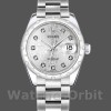 Womens Rolex Datejust 31mm Womens-178344-Silver Jubilee Diamond Dial Silver Replica Image