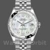Womens Rolex Datejust 31mm Womens-178344-White Mother‑of‑Pearl Diamond Dial MOP Replica Image