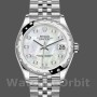 Women's Rolex Datejust 31mm Women's-178344-White Mother‑of‑Pearl Diamond Dial MOP