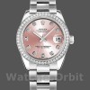 Womens Rolex Datejust-178384, 31mm, Pink Diamonds Dial, Diamond Bezel, Lady Pink Replica Image