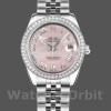 Womens Rolex Datejust 31mm Womens-178384-Pink Mother‑of‑Pearl Dial Pink Replica Image