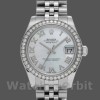 Womens Rolex Datejust 31mm Womens-178384-White Mother‑of‑Pearl Dial MOP Replica Image