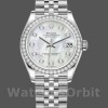 Womens Rolex Datejust 31mm Womens-178384-White Mother‑of‑Pearl Diamonds Dial MOP Replica Image