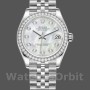 Women's Rolex Datejust 31mm Women's-178384-White Mother‑of‑Pearl Diamonds Dial MOP