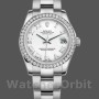 Women's Rolex Datejust 31mm Women's-178384-White Roman Numeral Dial White