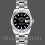 Women's Rolex Datejust 26mm Women's-179160-Black Index Dial-Domed Bezel Black