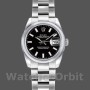 Women's Rolex Datejust 26mm Women's-179160-Black Index Dial-Domed Bezel Black