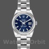 Womens Rolex Datejust 26mm Womens-179160-Blue Index Dial-Domed Bezel Blue Replica Image