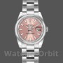 Women's Rolex Datejust 26mm Women's-179160-Pink Index Dial-Domed Bezel Pink