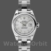 Womens Rolex Datejust 26mm Womens-179160-Silver Index Dial-Domed Bezel Silver Replica Image