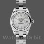 Women's Rolex Datejust 26mm Women's-179160-Silver Index Dial-Domed Bezel Silver