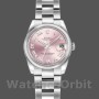 Women's Rolex Datejust 26mm Women's-179160-Pink Roman Dial-Oyster Bracelet Pink